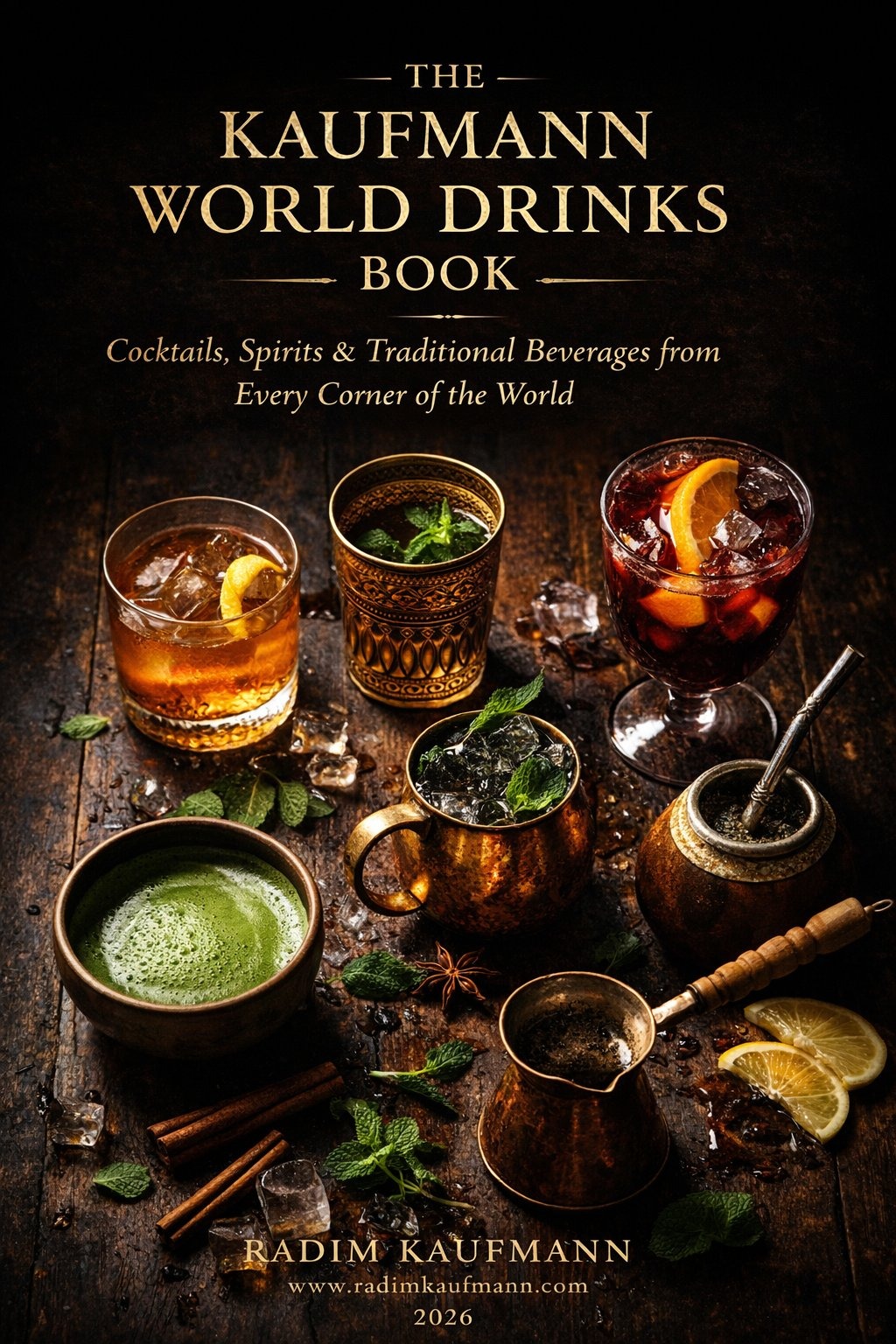 The Kaufmann World Drinks Book — Cocktails, Spirits & Traditional Beverages from Every Corner of the World